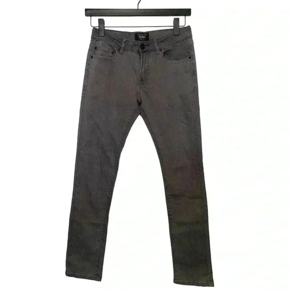 Urban  Heritage Midrise Skinny Gray Jean - Picture 3 of 5